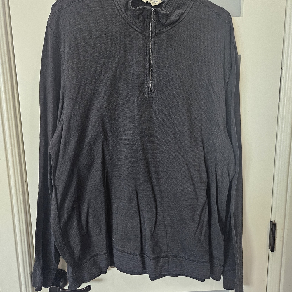 Calvin Klein Jeans Dark Gray Zip-Up Sweater